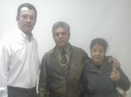 Pr. José Bernardo, Irene e eu